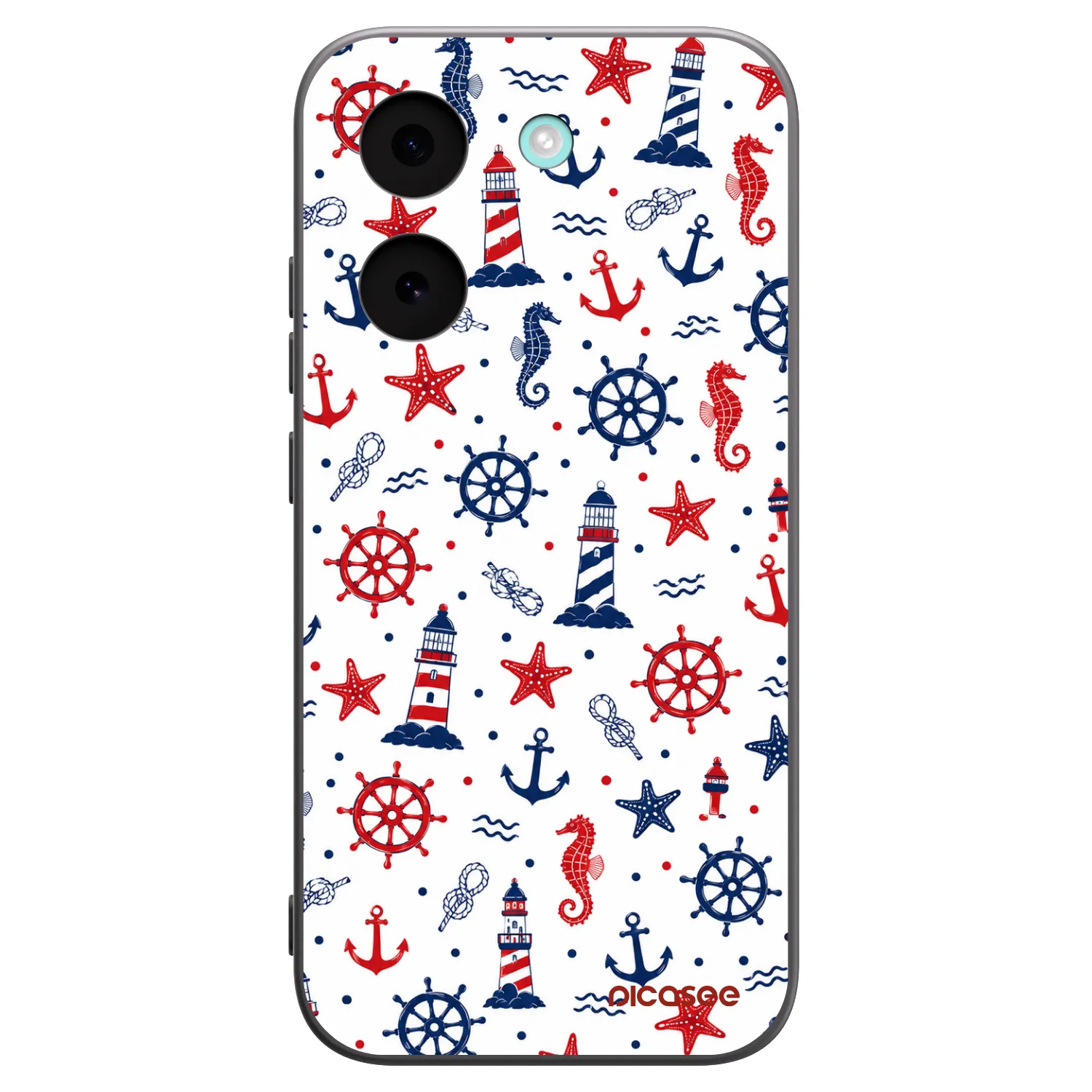 Picasee silikonový černý obal pro Xiaomi Poco X8 Pro - Sailor Vibes