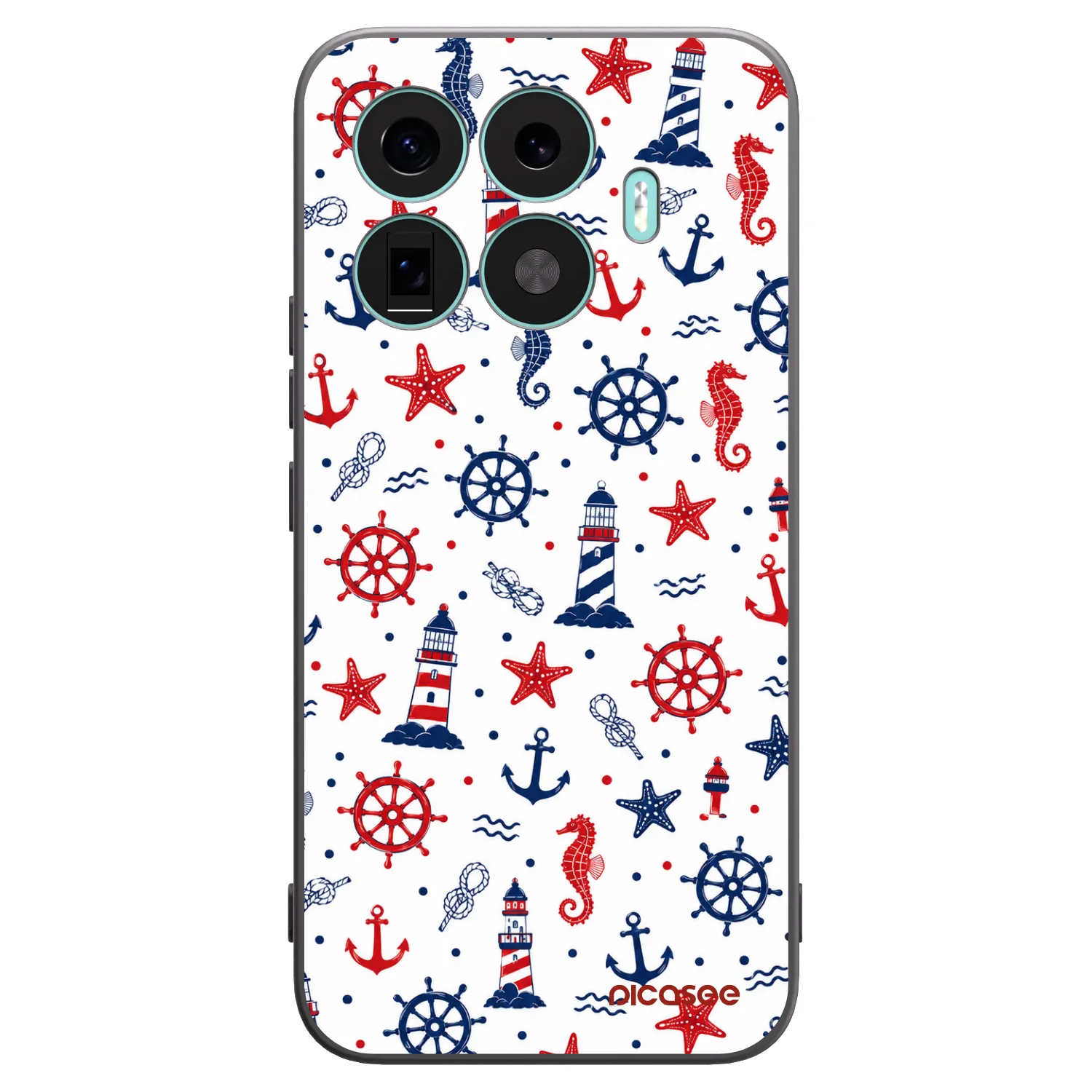 Picasee silikonový černý obal pro Xiaomi 17T Pro - Sailor Vibes