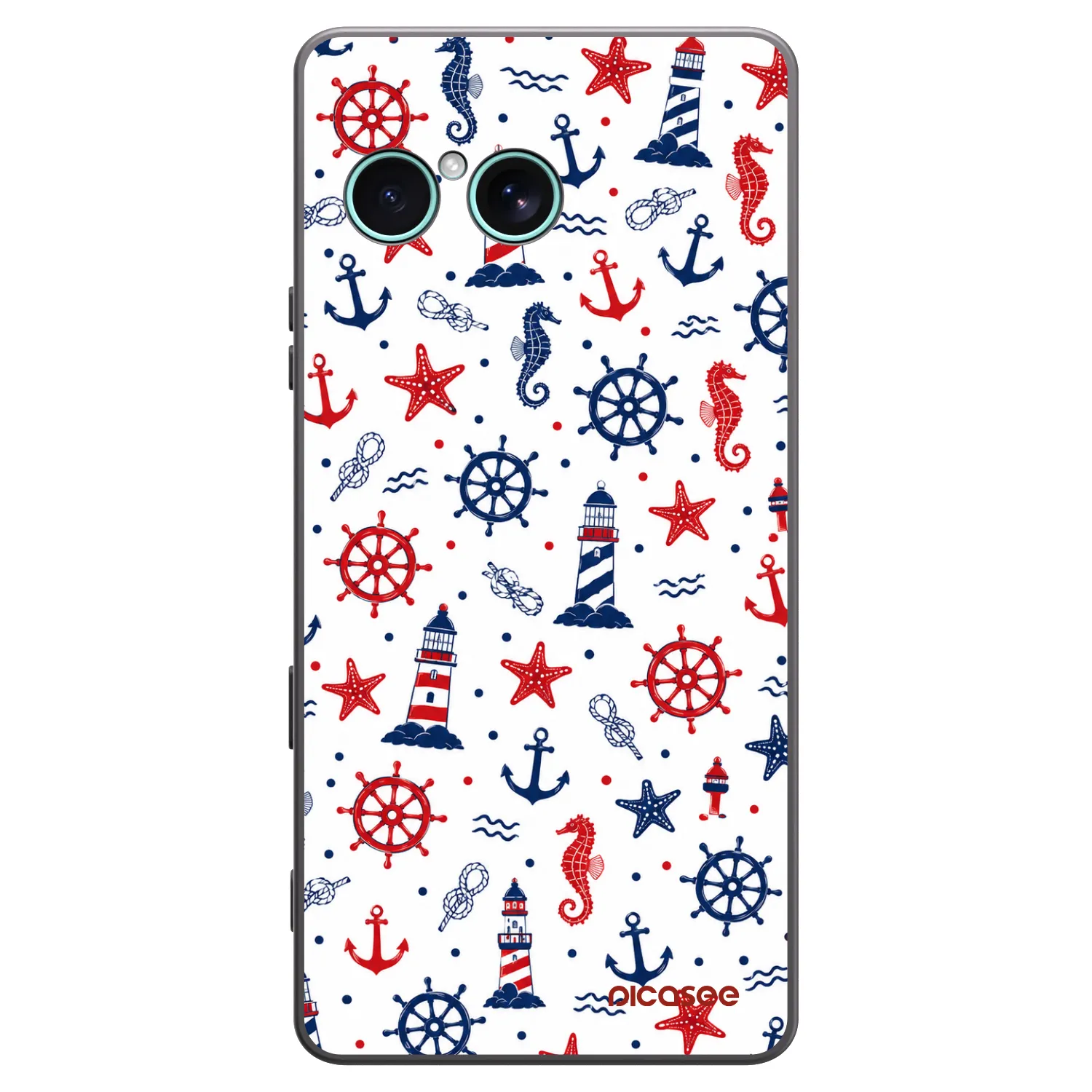 Picasee silikonový černý obal pro Sony Xperia 10 VII - Sailor Vibes