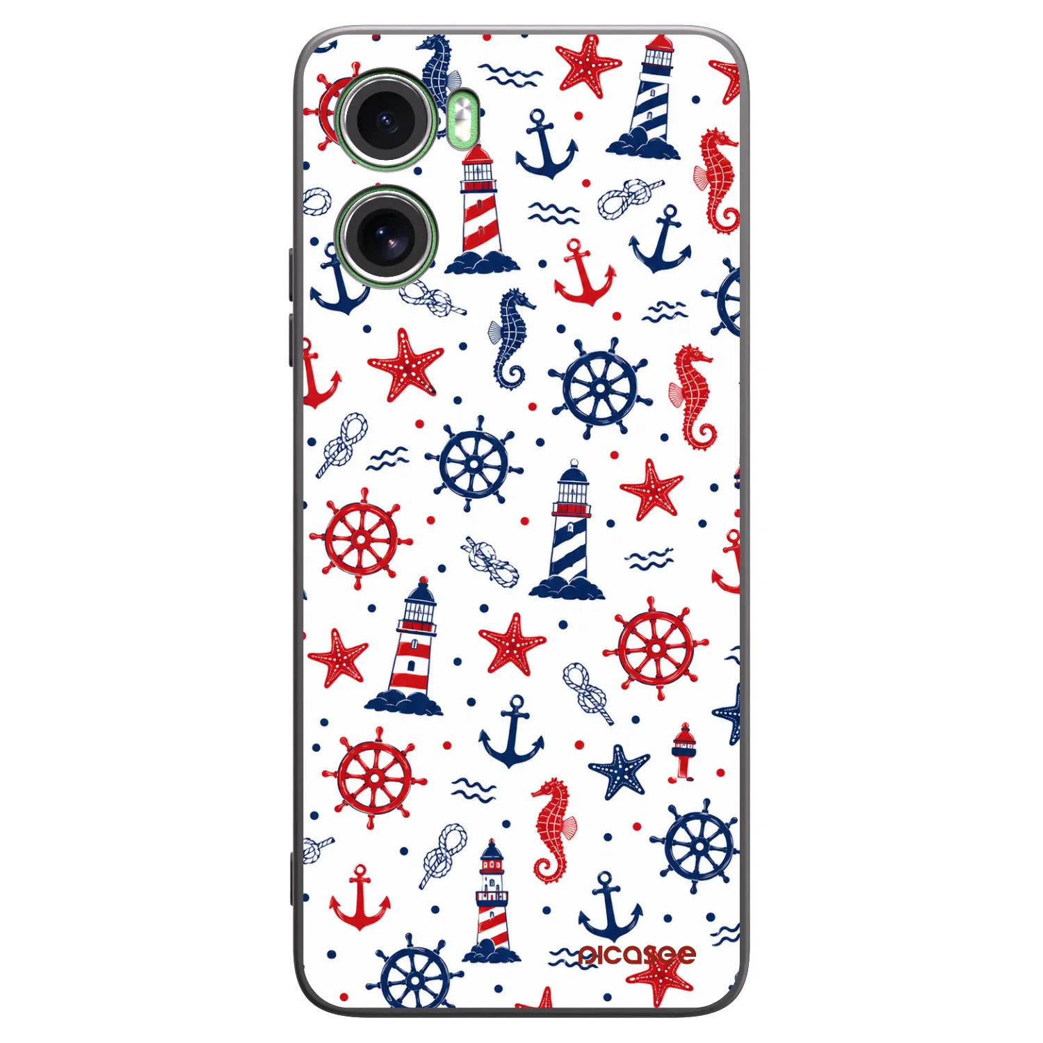 Picasee silikonový černý obal pro Motorola Moto G06 - Sailor Vibes