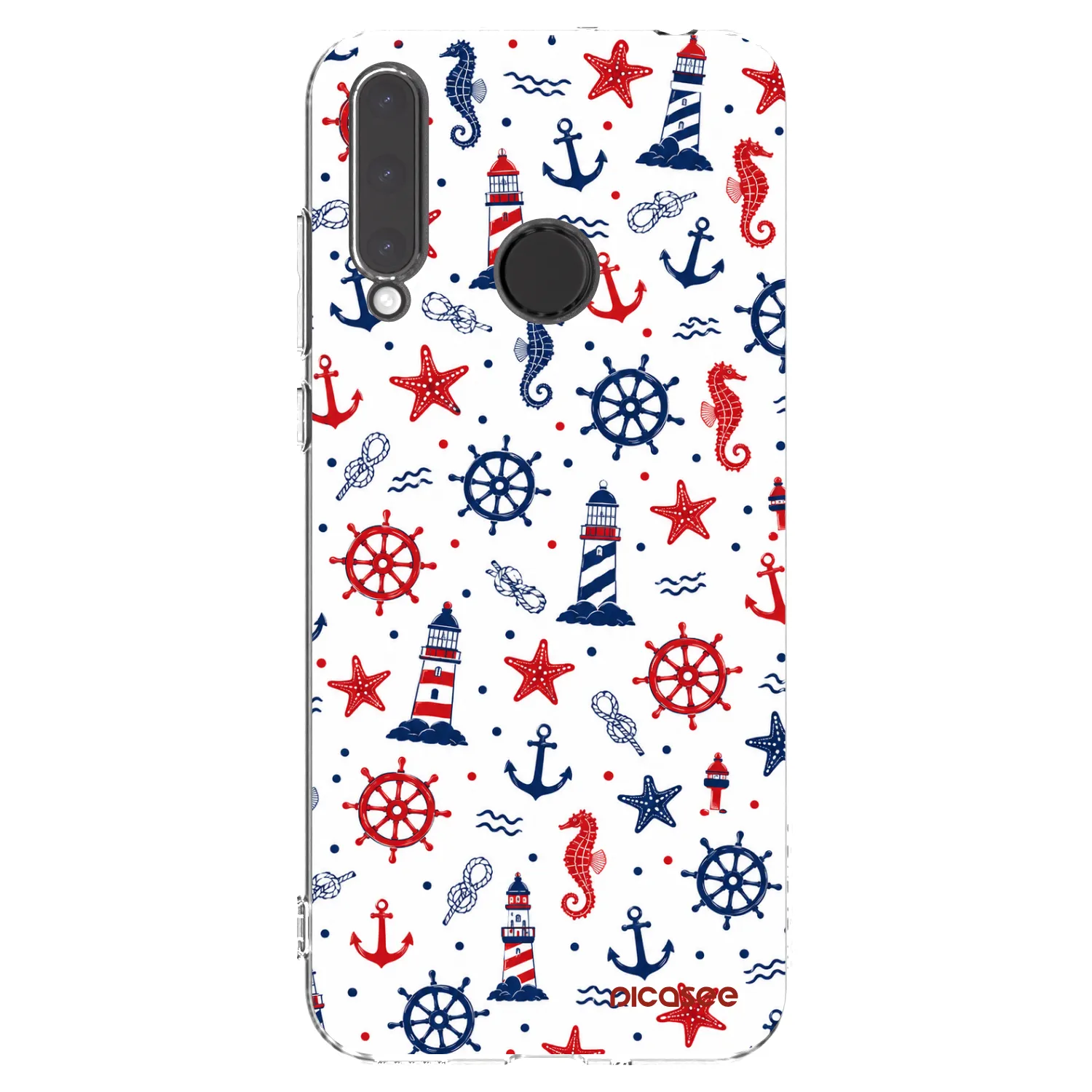Picasee silikonový průhledný obal pro Honor 20 Lite - Sailor Vibes