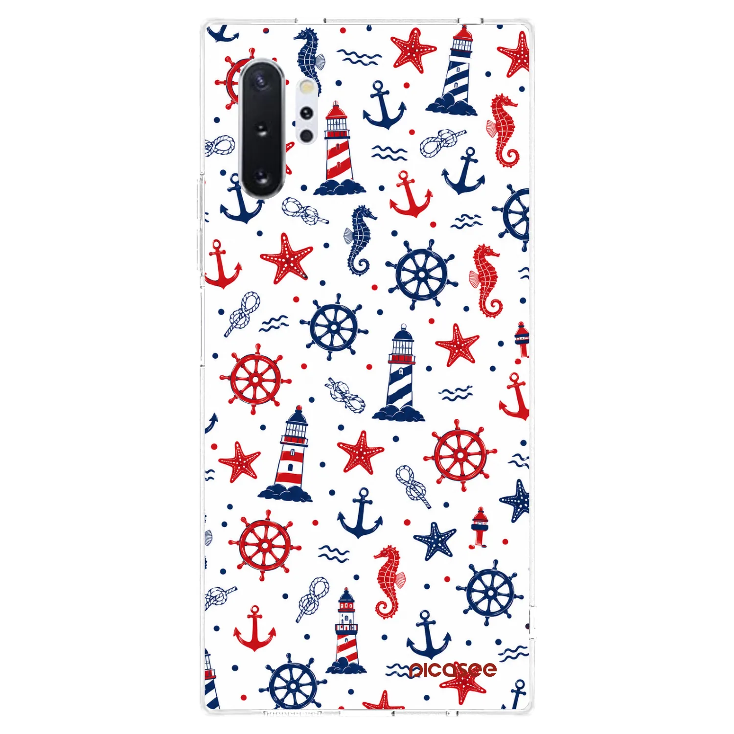 Picasee silikonový průhledný obal pro Samsung Galaxy Note 10+ N975F - Sailor Vibes
