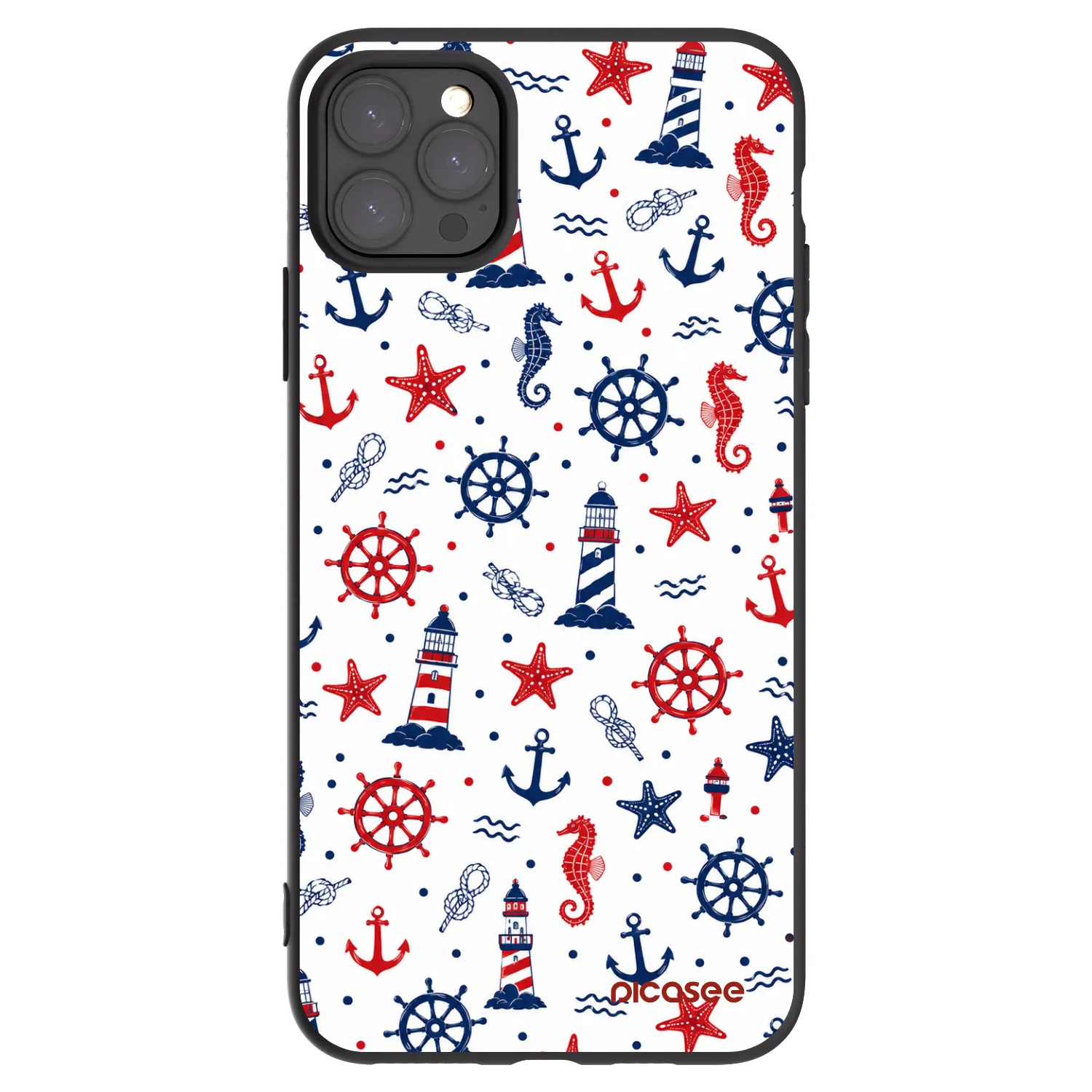 Picasee silikonový černý obal pro Apple iPhone 11 Pro Max - Sailor Vibes