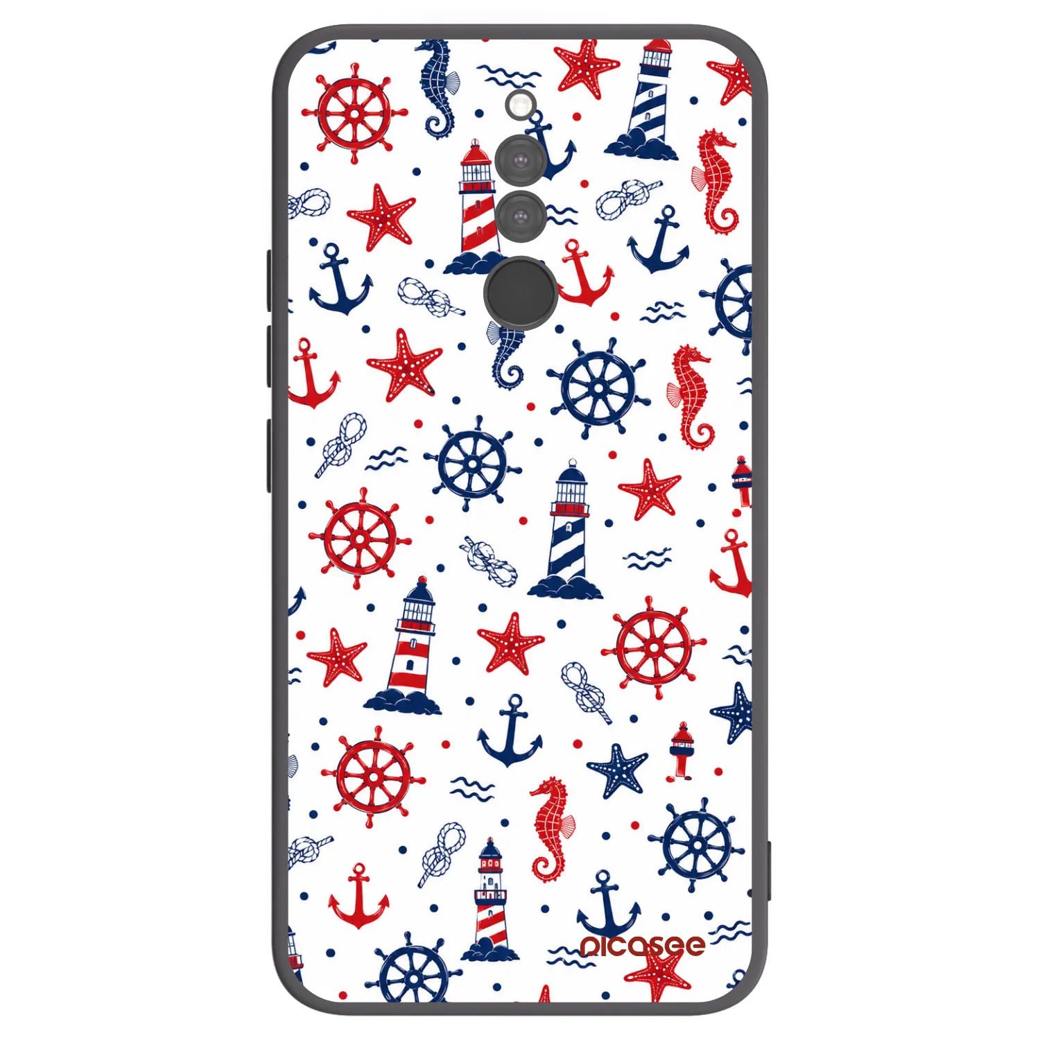 Picasee silikonový černý obal pro Xiaomi Redmi 8 - Sailor Vibes