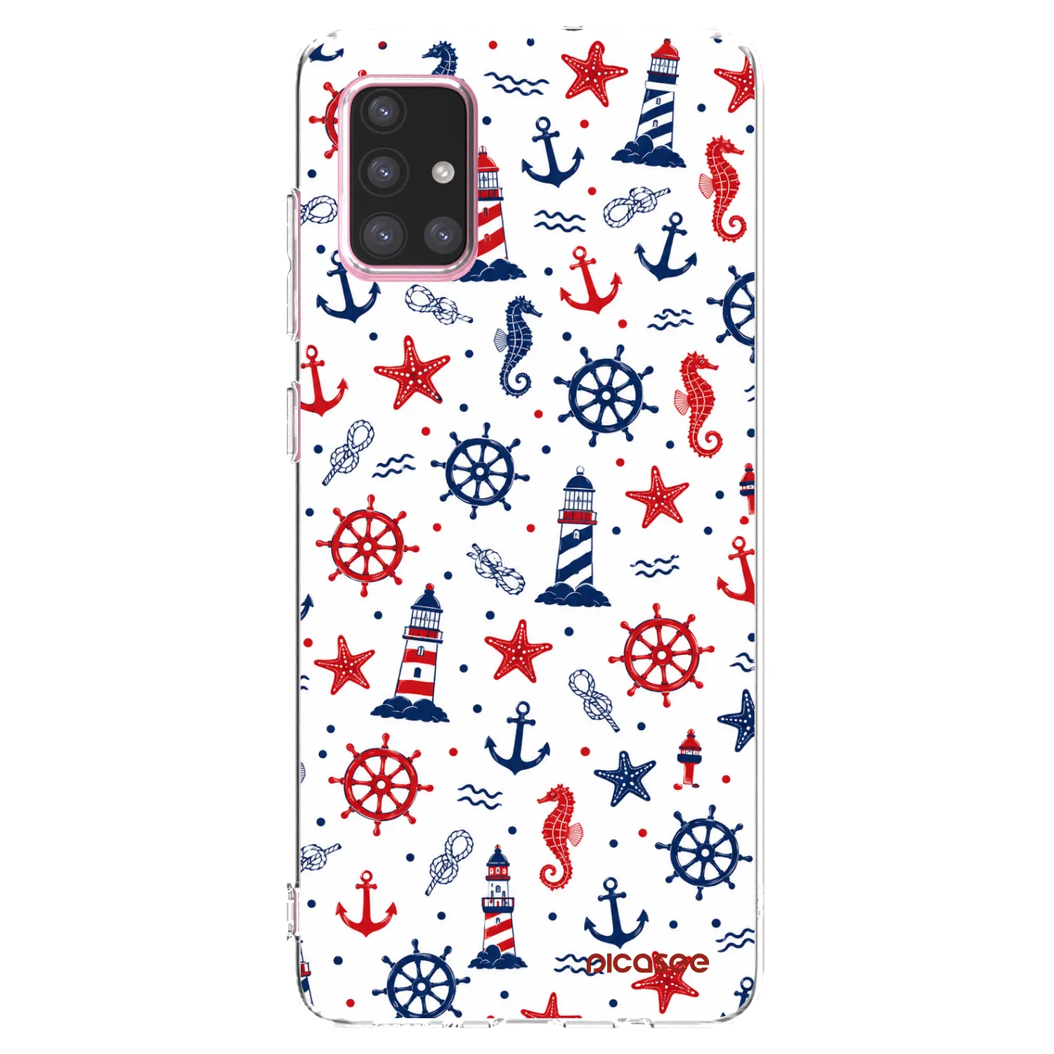 Picasee silikonový průhledný obal pro Samsung Galaxy A71 A715F - Sailor Vibes