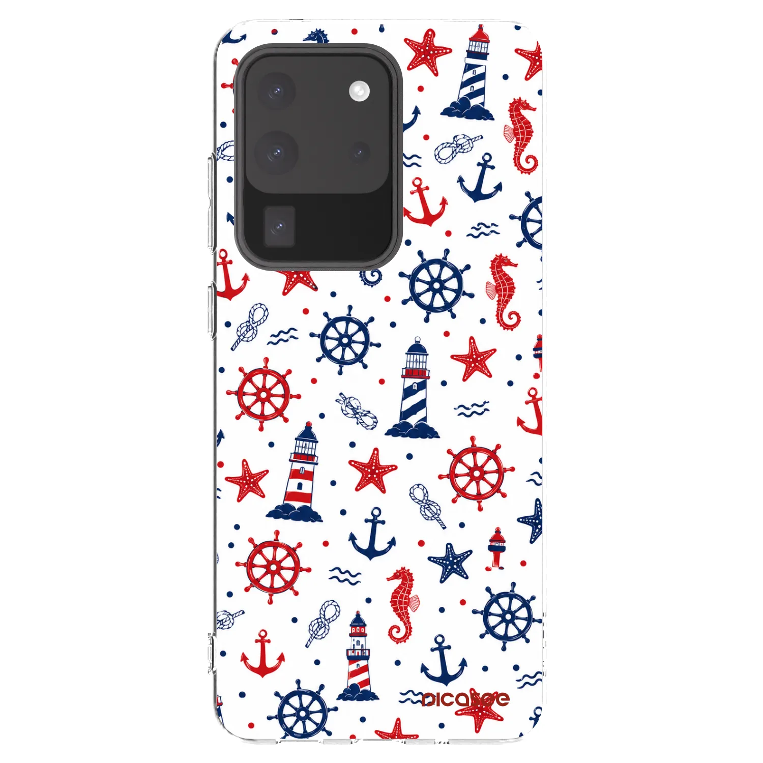Picasee silikonový průhledný obal pro Samsung Galaxy S20 Ultra 5G G988F - Sailor Vibes