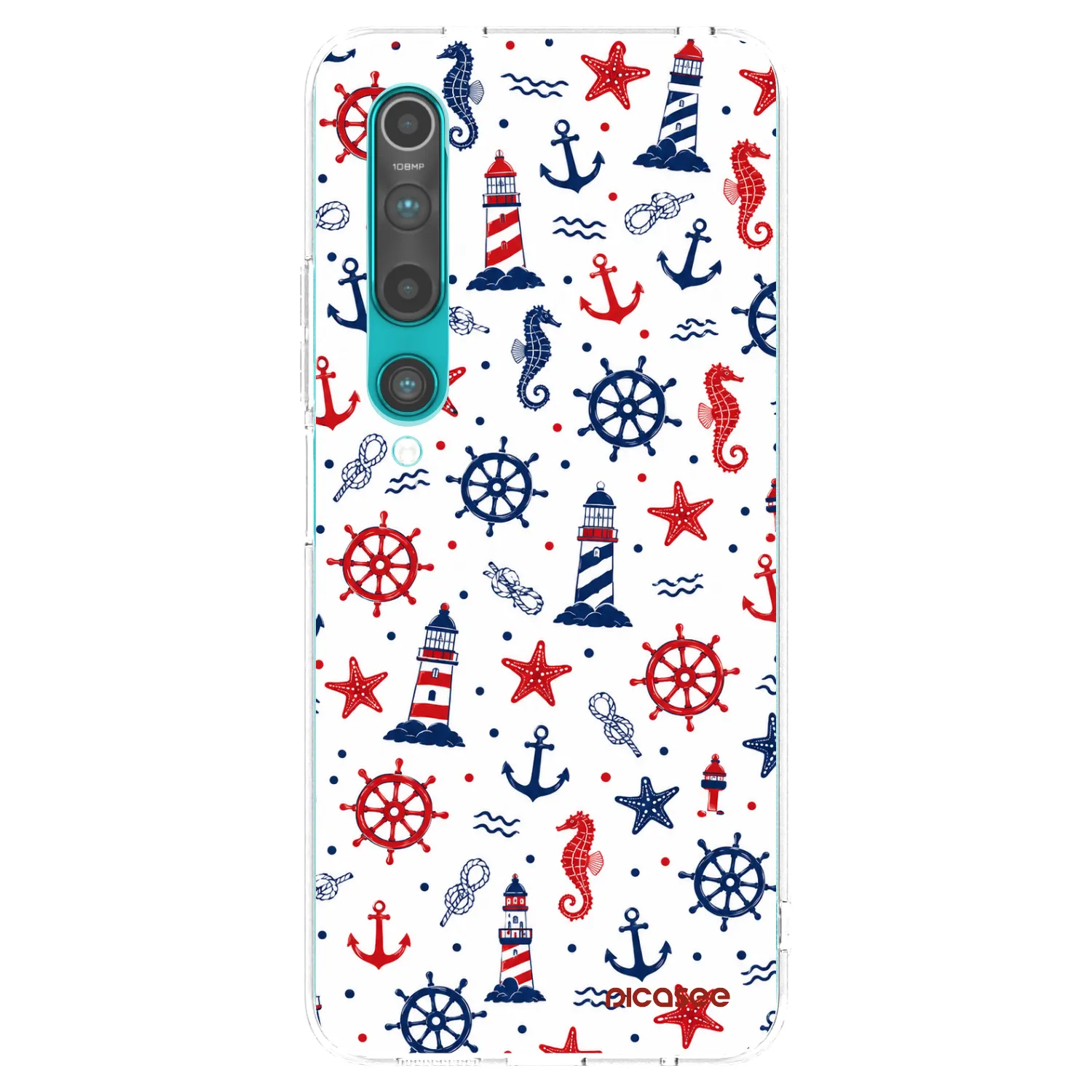 Picasee silikonový průhledný obal pro Xiaomi Mi 10 - Sailor Vibes