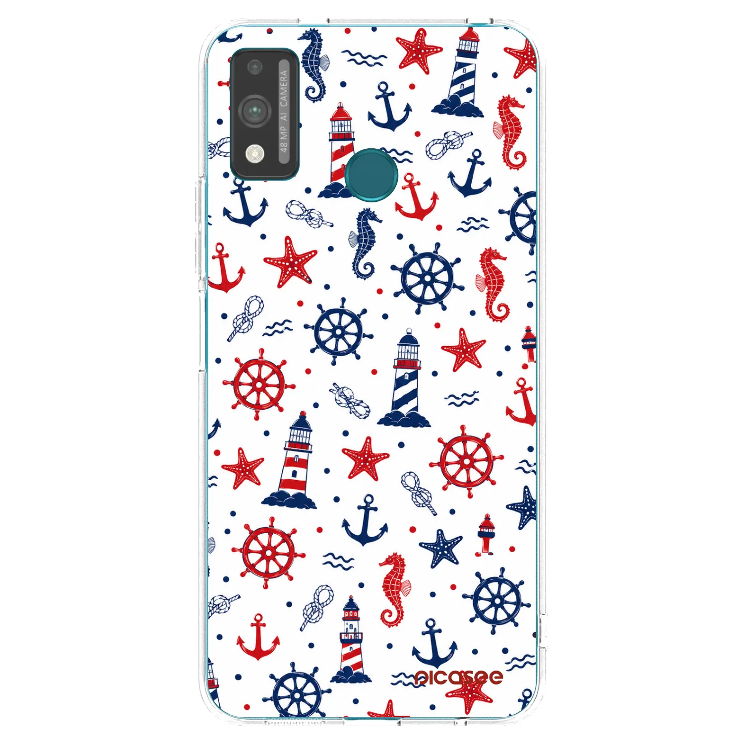 Picasee silikonový průhledný obal pro Honor 9X Lite - Sailor Vibes