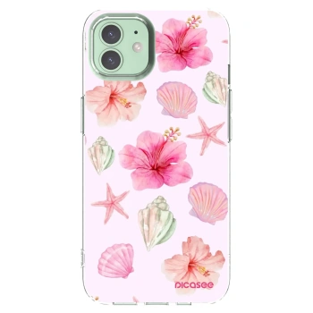 Picasee silikonový průhledný obal pro Apple iPhone 12 - Blush Lagoon