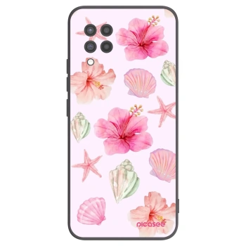 Picasee silikonový černý obal pro Samsung Galaxy A42 A426B - Blush Lagoon
