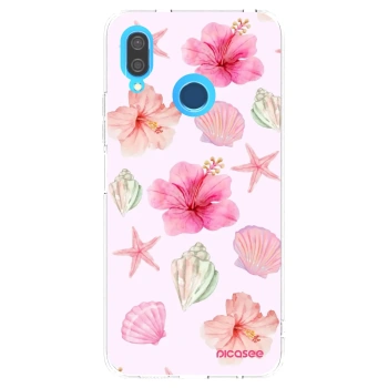 Picasee silikonový průhledný obal pro Huawei P20 Lite - Blush Lagoon