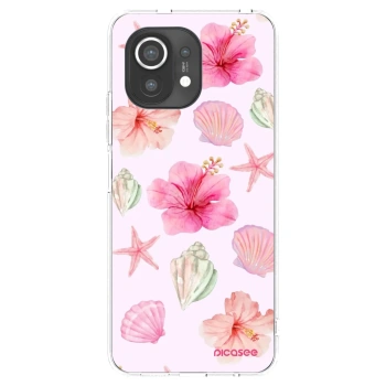 Picasee silikonový průhledný obal pro Xiaomi Mi 11 - Blush Lagoon
