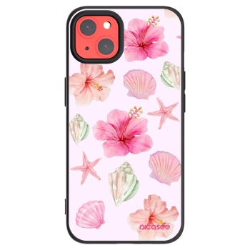 Picasee silikonový černý obal pro Apple iPhone 13 - Blush Lagoon