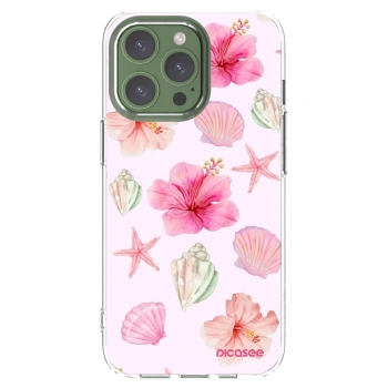 Picasee silikonový průhledný obal pro Apple iPhone 13 Pro - Blush Lagoon