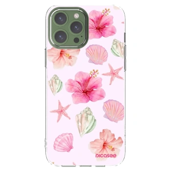 Picasee silikonový průhledný obal pro Apple iPhone 13 Pro Max - Blush Lagoon
