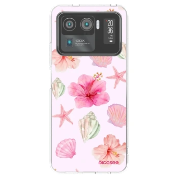 Picasee silikonový průhledný obal pro Xiaomi Mi 11 Ultra - Blush Lagoon