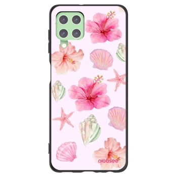 Picasee silikonový černý obal pro Samsung Galaxy A22 A225F 4G - Blush Lagoon