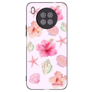 Picasee silikonový černý obal pro Huawei Nova 8i - Blush Lagoon