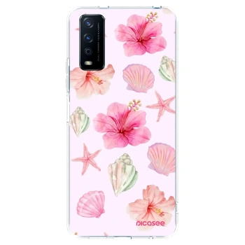 Picasee silikonový průhledný obal pro Vivo Y11s - Blush Lagoon