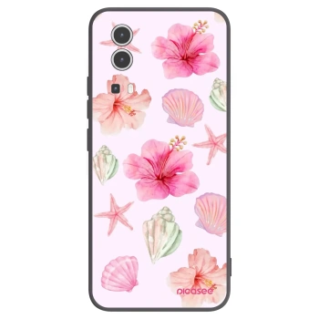 Picasee silikonový černý obal pro Vivo Y72 5G - Blush Lagoon