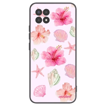 Picasee silikonový černý obal pro Realme 8i - Blush Lagoon