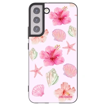 Picasee silikonový černý obal pro Samsung Galaxy S22+ 5G - Blush Lagoon