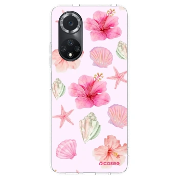 Picasee silikonový průhledný obal pro Huawei Nova 9 SE - Blush Lagoon