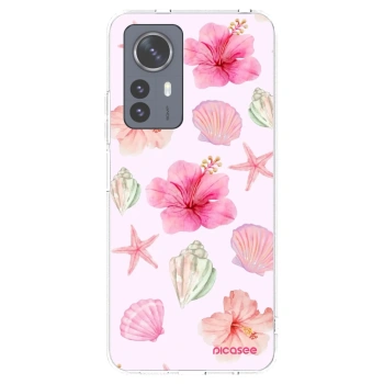 Picasee silikonový průhledný obal pro Xiaomi 12 Pro - Blush Lagoon