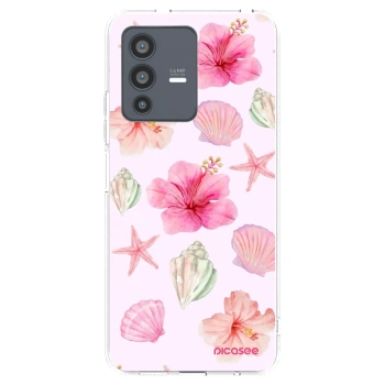 Picasee silikonový průhledný obal pro Vivo V23 5G - Blush Lagoon
