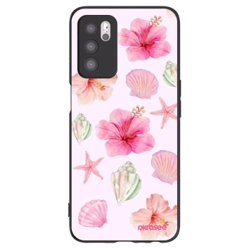 Picasee silikonový černý obal pro OPPO A16s - Blush Lagoon