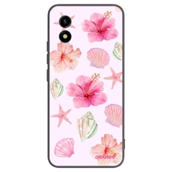 Picasee silikonový černý obal pro Vivo Y01 - Blush Lagoon