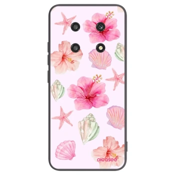 Picasee silikonový černý obal pro Honor Magic4 Lite 5G - Blush Lagoon