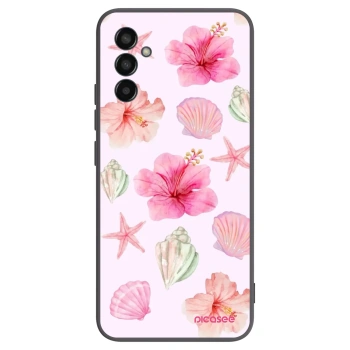 Picasee silikonový černý obal pro Samsung Galaxy M13 M135F - Blush Lagoon