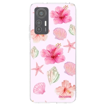 Picasee silikonový průhledný obal pro Xiaomi 12 Lite - Blush Lagoon
