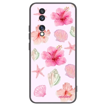Picasee silikonový černý obal pro Honor 70 - Blush Lagoon