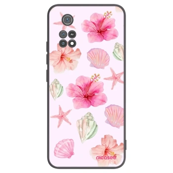 Picasee silikonový černý obal pro Xiaomi Poco M4 Pro - Blush Lagoon