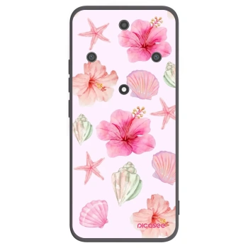 Picasee silikonový černý obal pro Honor Magic5 Lite 5G - Blush Lagoon