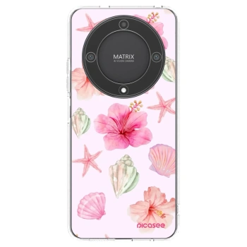 Picasee silikonový průhledný obal pro Honor Magic5 Lite 5G - Blush Lagoon