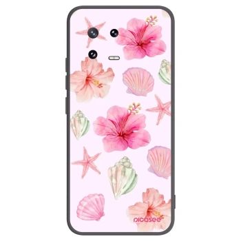 Picasee silikonový černý obal pro Xiaomi 13 Pro - Blush Lagoon