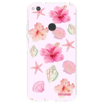 Picasee silikonový průhledný obal pro Huawei Mate 40 Pro - Blush Lagoon