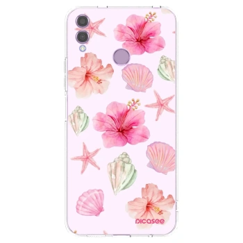 Picasee silikonový průhledný obal pro Honor 8X - Blush Lagoon