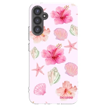Picasee silikonový průhledný obal pro Samsung Galaxy A34 5G A346B - Blush Lagoon