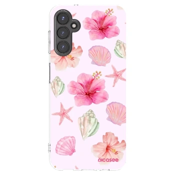 Picasee silikonový průhledný obal pro Samsung Galaxy A14 5G A146P - Blush Lagoon