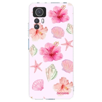 Picasee silikonový průhledný obal pro Xiaomi Redmi Note 12S - Blush Lagoon