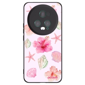 Picasee silikonový černý obal pro Honor Magic5 Pro - Blush Lagoon