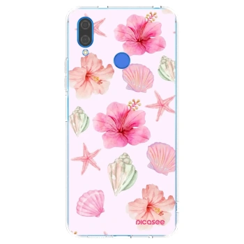 Picasee silikonový průhledný obal pro Huawei Nova 3i - Blush Lagoon