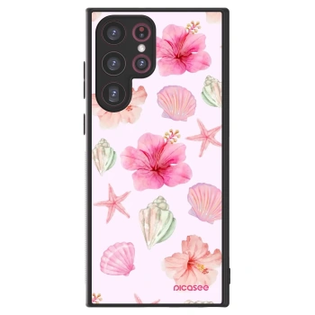 Picasee ULTIMATE CASE PowerShare pro Samsung Galaxy S22 Ultra 5G - Blush Lagoon
