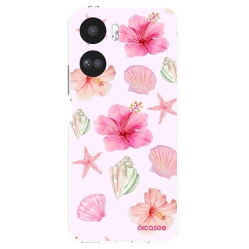 Picasee silikonový průhledný obal pro Honor 90 Lite 5G - Blush Lagoon