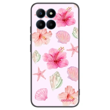Picasee silikonový černý obal pro Honor 70 Lite - Blush Lagoon