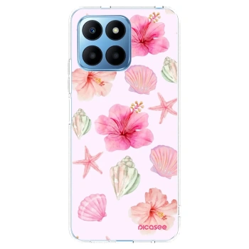 Picasee silikonový průhledný obal pro Honor 70 Lite - Blush Lagoon